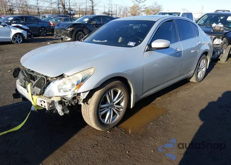 2013 Infiniti G37X из США, поврежденный, VIN JN1CV6AR7DM767876